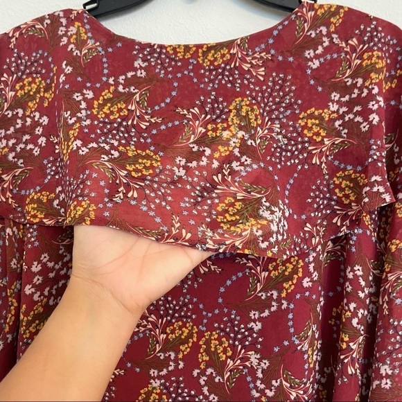 NWOT Bobeau Plus Darla Chiffon Blouse 2X - Picture 14 of 14